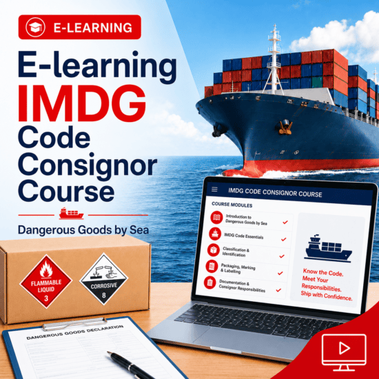 E-learning IMDG code Consignor Course (English)