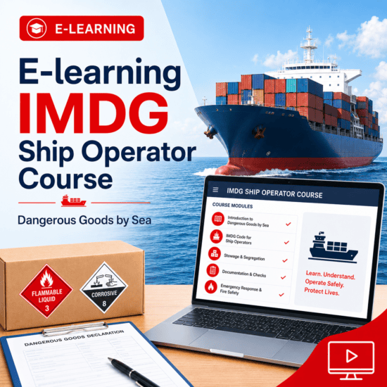 E-learning IMDG code Ship operator Course (Dutch)