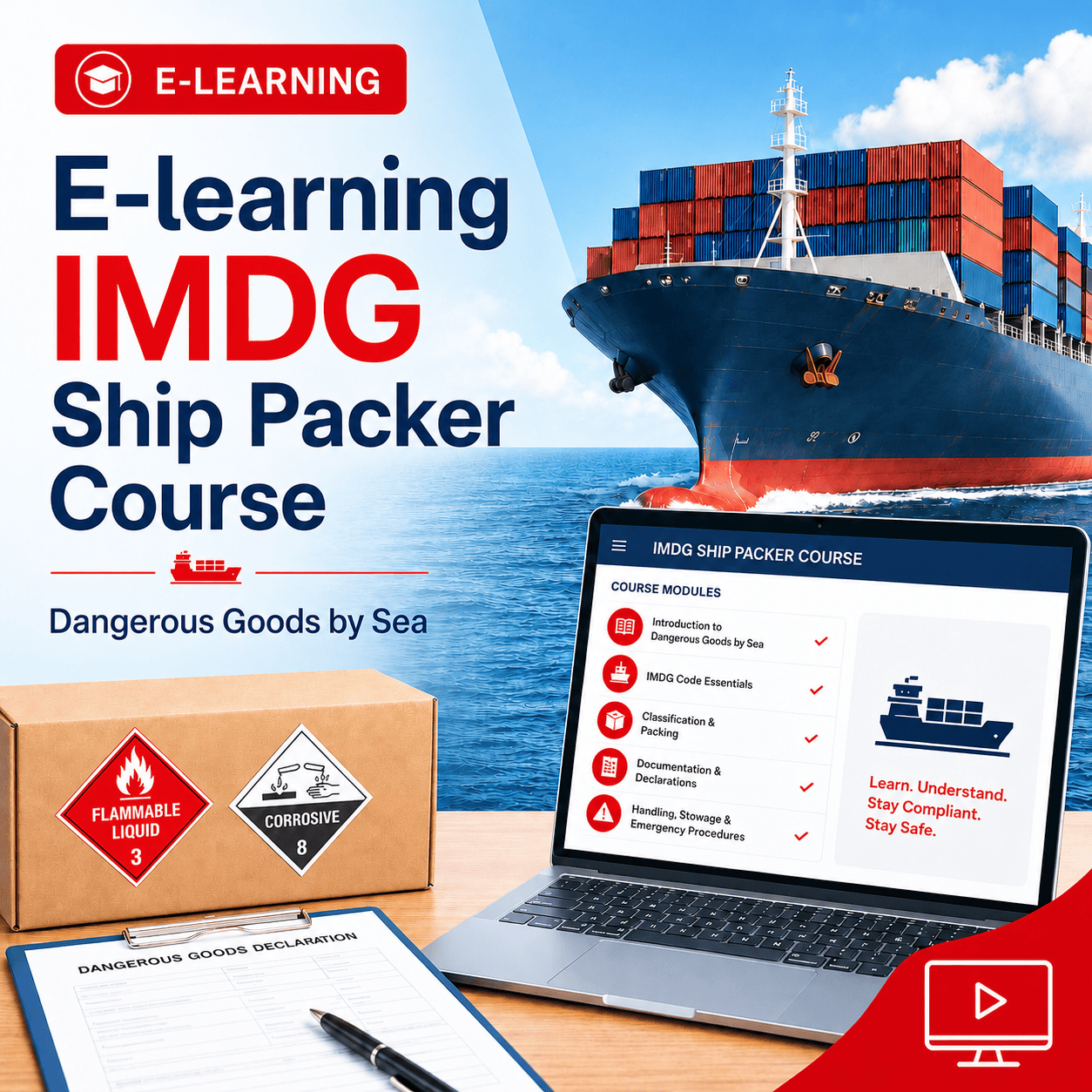 E-learning IMDG code Packer Course (EN)