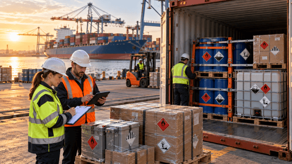 Dangerous Goods Declaration and Container Packing Certificate